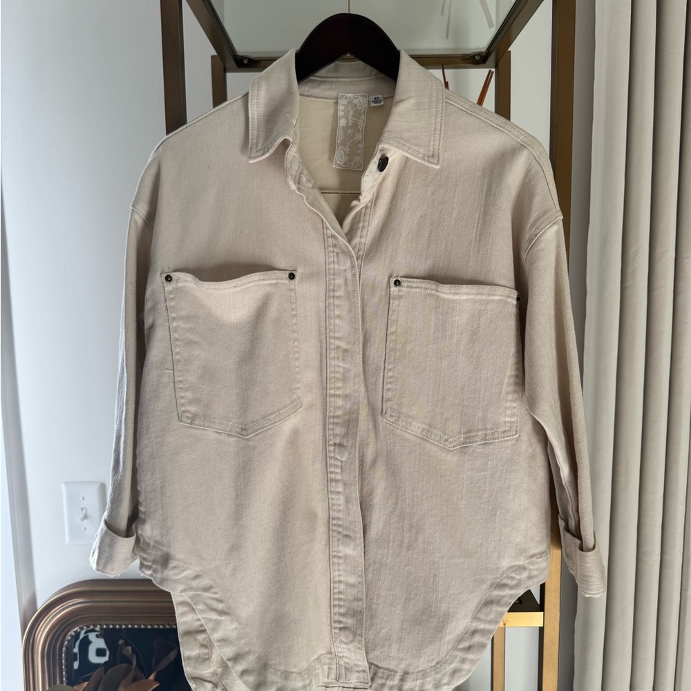 Women’s  Cream Jean jacket ( Sadie and Sage )